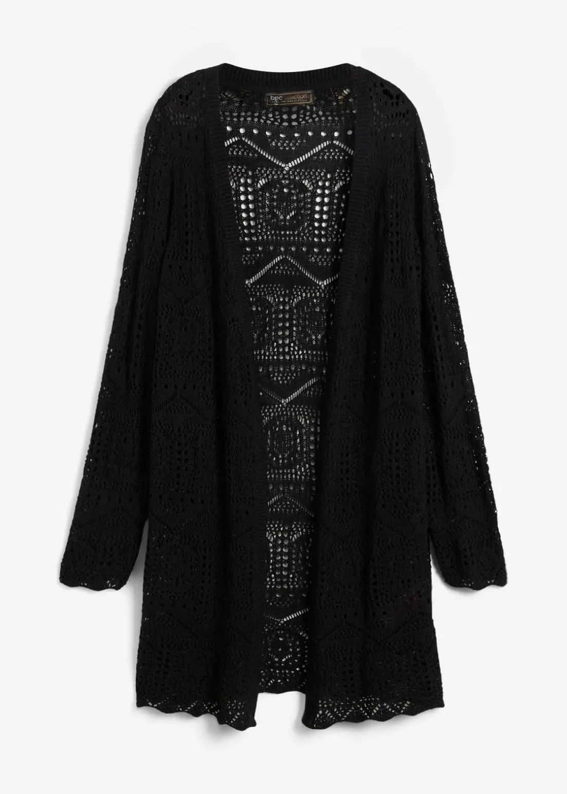 Ajour Longstrickjacke