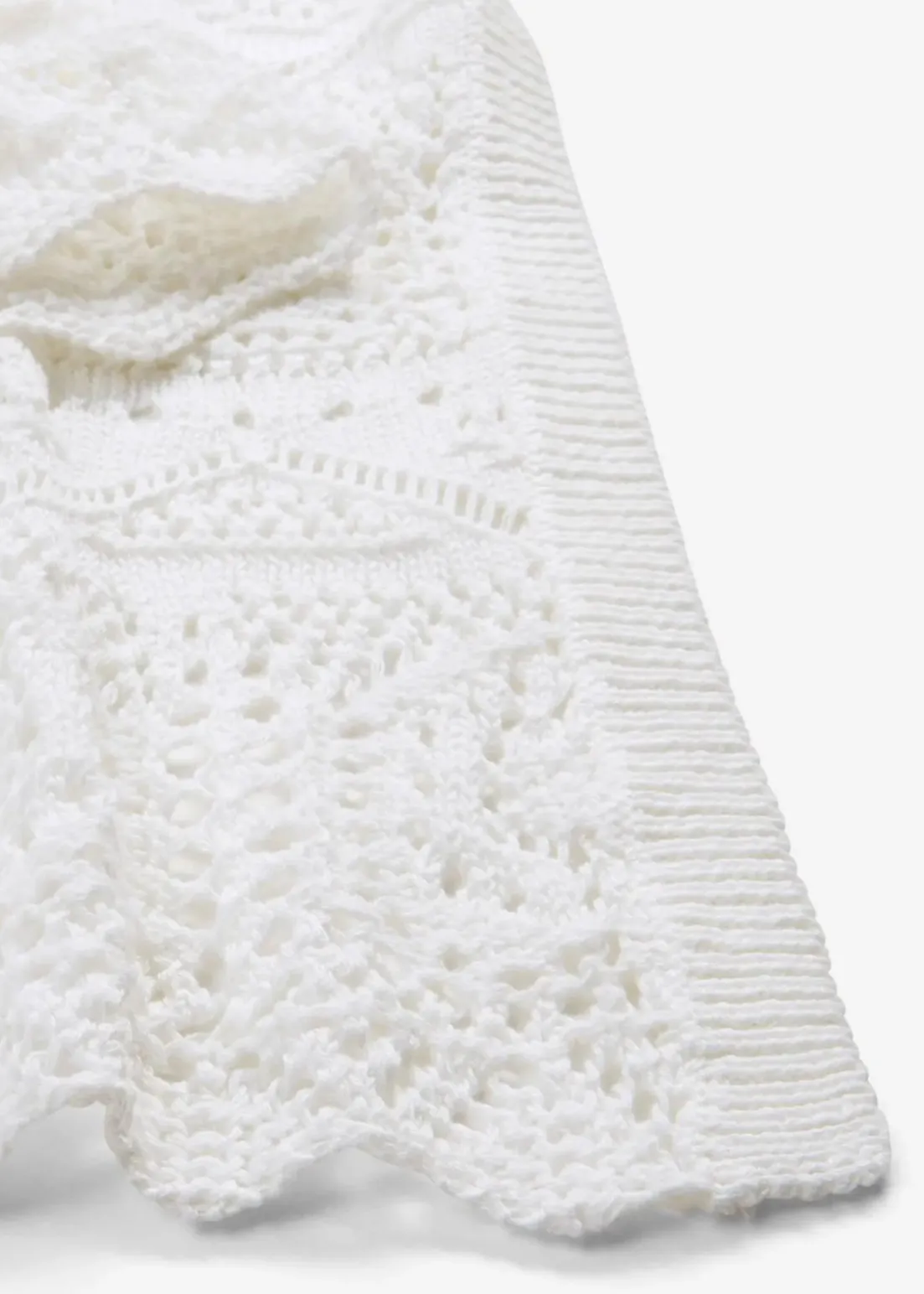 Ajour Longstrickjacke