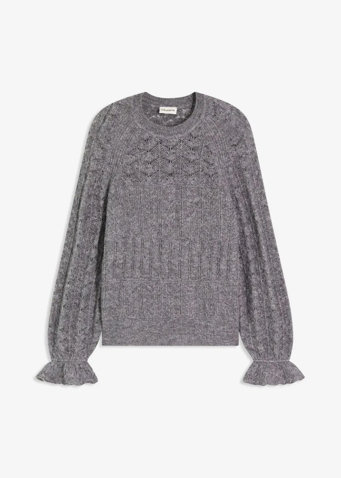 Ajour-Strickpullover