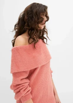 Asymmetrischer Off-Shoulder Pullover