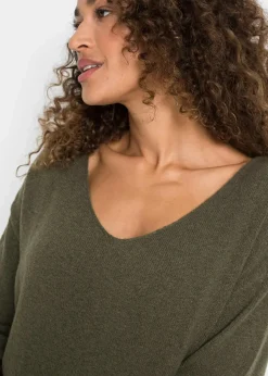 Asymmetrischer Pullover