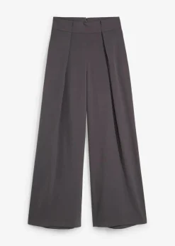 Ausgestellte Bundfaltenhose