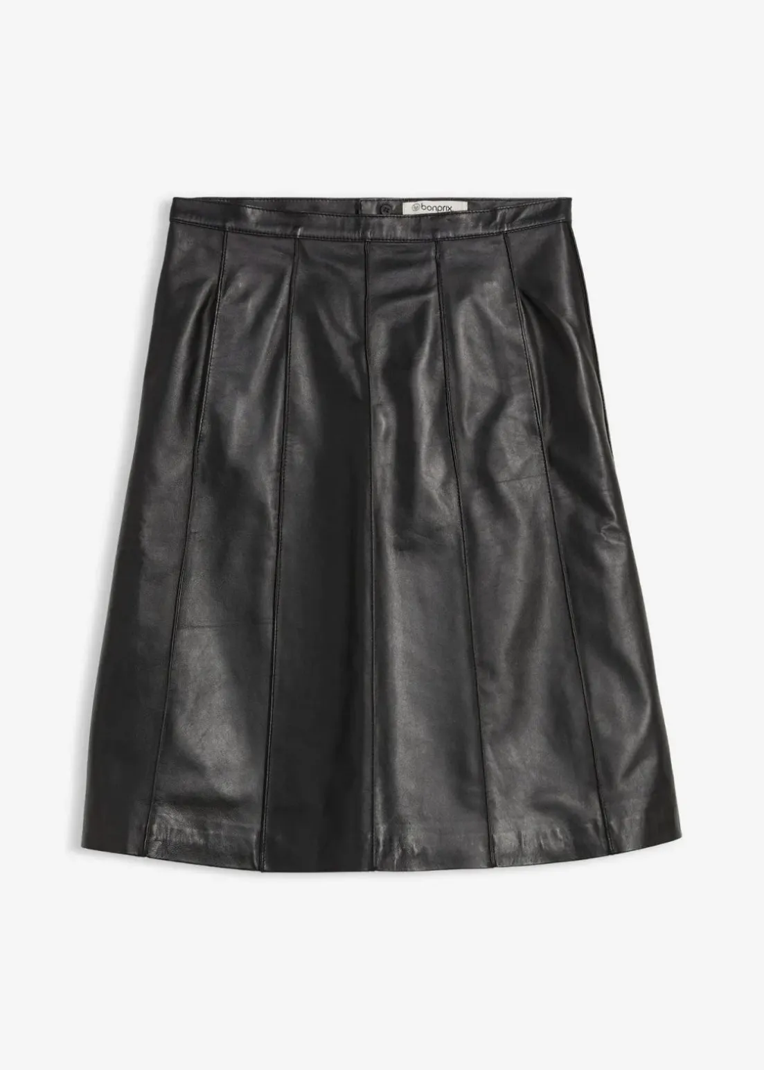 Ausgestellter Lederrock aus Lammnappa