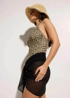 Badeanzug mit spezieller Rückenlösung