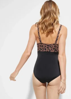 Badeanzug mit Wickeloptik