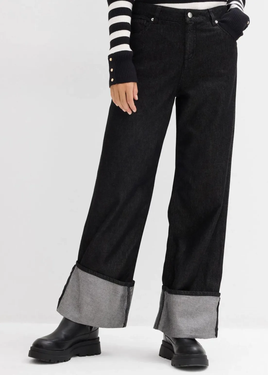 Baggy-Jeans Mid Waist