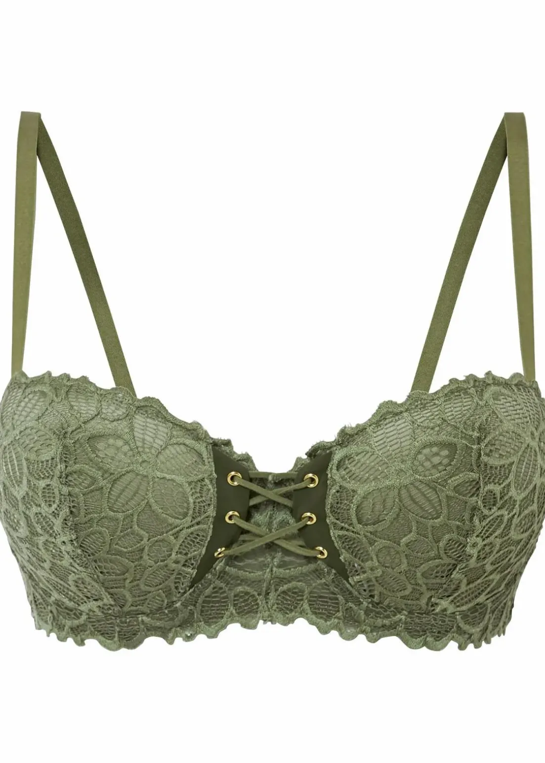 Balconette-BH aus feiner Spitze