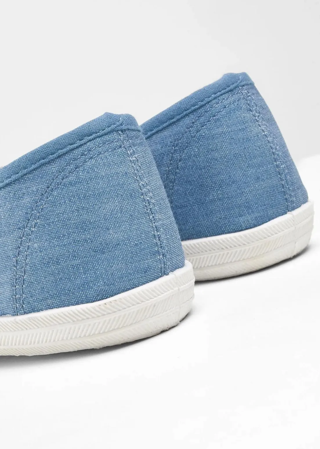 Ballerinas aus Baumwoll-Canvas