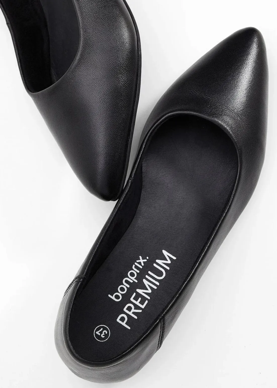 Ballerinas aus Leder