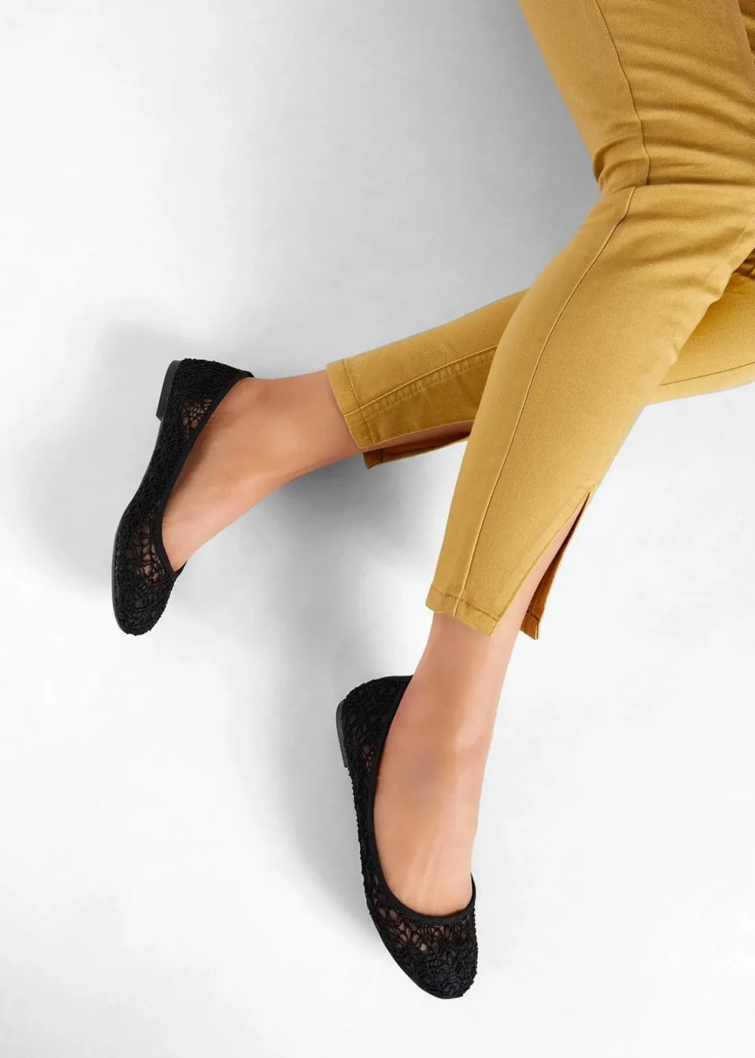 Ballerinas mit Spitze