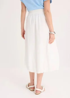 Ballonrock aus reiner Baumwolle