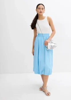 Ballonrock aus reiner Baumwolle