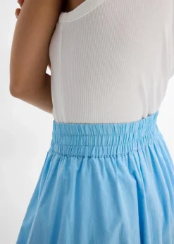 Ballonrock aus reiner Baumwolle
