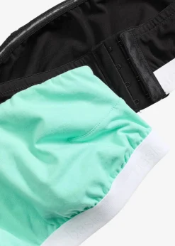 Bandeau-BH mit Bio-Baumwolle (2er Pack)