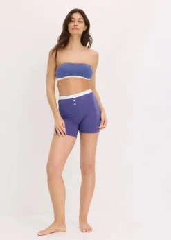 Bandeau-BH mit Bio-Baumwolle (2er Pack)