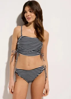 Bandeau-Bikini mit abnehmbaren Trägern (2-tlg.Set)