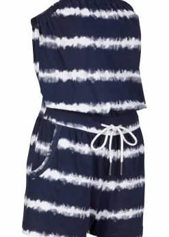 Bandeau-Jumpsuit aus reiner Bio-Baumwolle