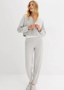 Barrelhose aus leicht glänzendem Viskose-Mix