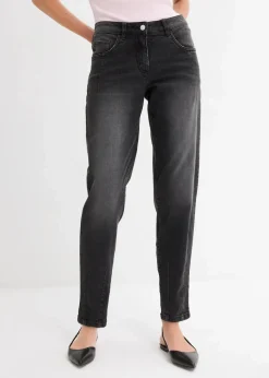 Barrel-Jeans Mid Waist