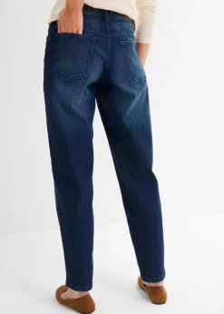 Barrel-Jeans Mid Waist
