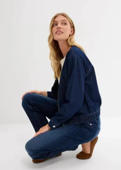 Barrel-Jeans Mid Waist