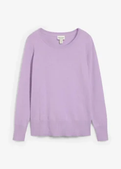 Basic Pullover mit recycelter Baumwolle