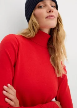 Basic Rollkragenpullover