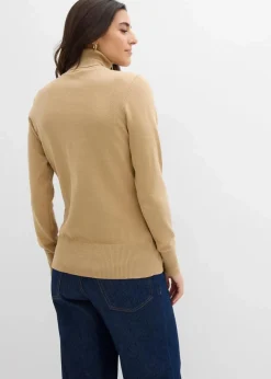 Basic Rollkragenpullover