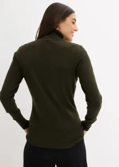 Basic Rollkragenpullover