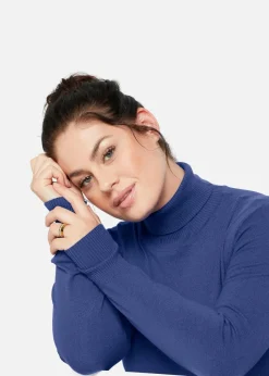 Basic Rollkragenpullover