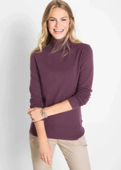 Basic Rollkragenpullover