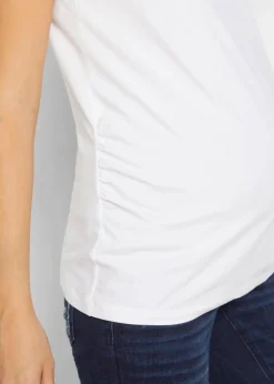 Basic Umstandsshirts aus Bio-Baumwolle, (2er-Pack)​