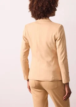 Baumwoll Jersey-Blazer