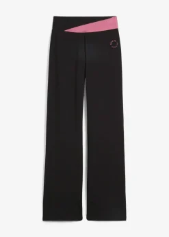 Baumwoll Sporthose mit Stretch, Bootcut