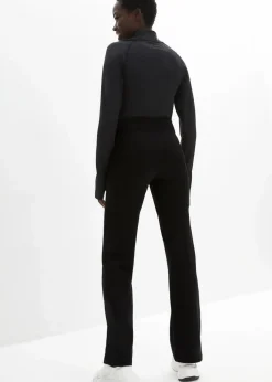 Baumwoll Sporthose mit Stretch, Bootcut