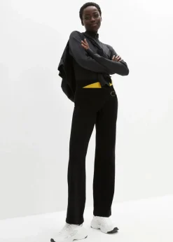 Baumwoll Sporthose mit Stretch, Bootcut