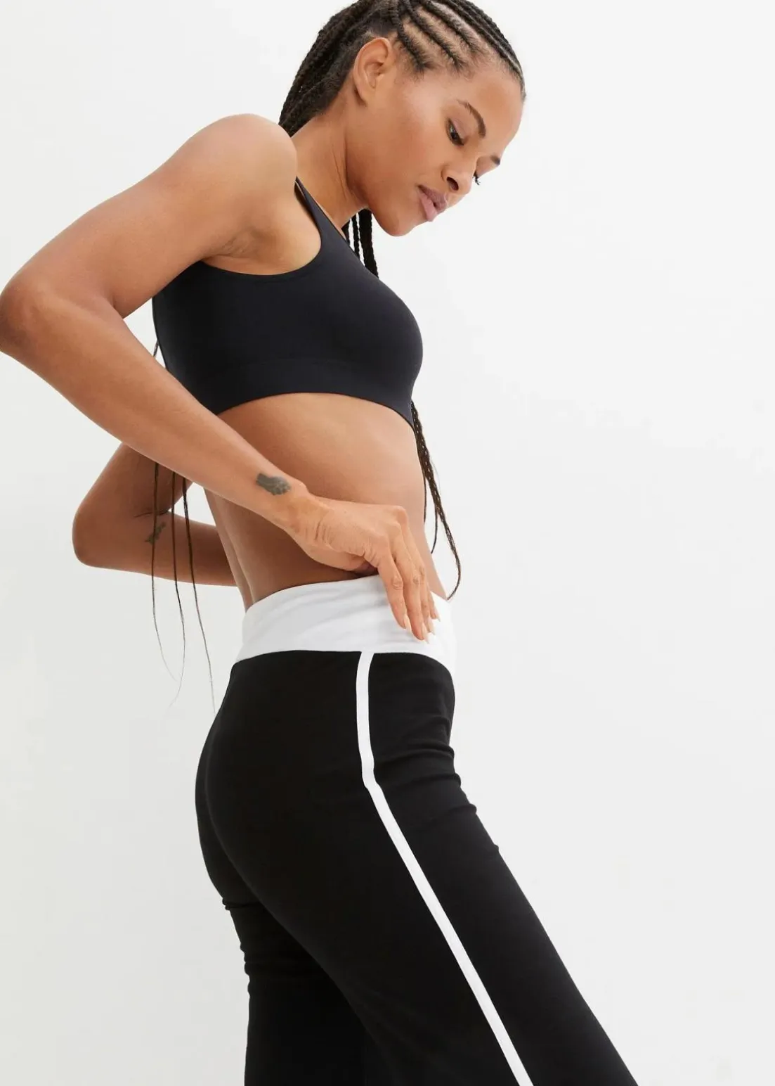 Baumwoll Sporthose mit Stretch