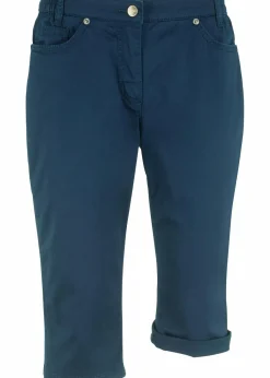 Baumwoll-Bermuda mit Bequembund