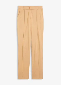 Baumwoll-Jersey-Hose mit Biesen