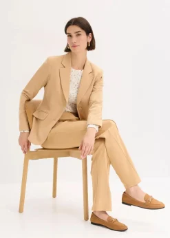 Baumwoll-Jersey-Hose mit Biesen