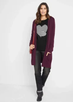 Baumwoll-Langarmshirt, bedruckt