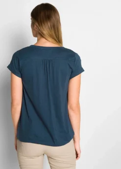 Baumwoll-Shirt, Kurzarm