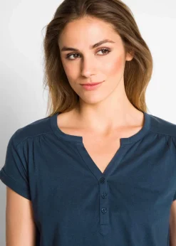 Baumwoll-Shirt, Kurzarm