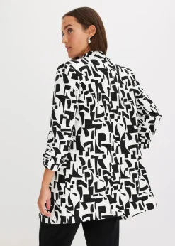 bedruckter Longblazer