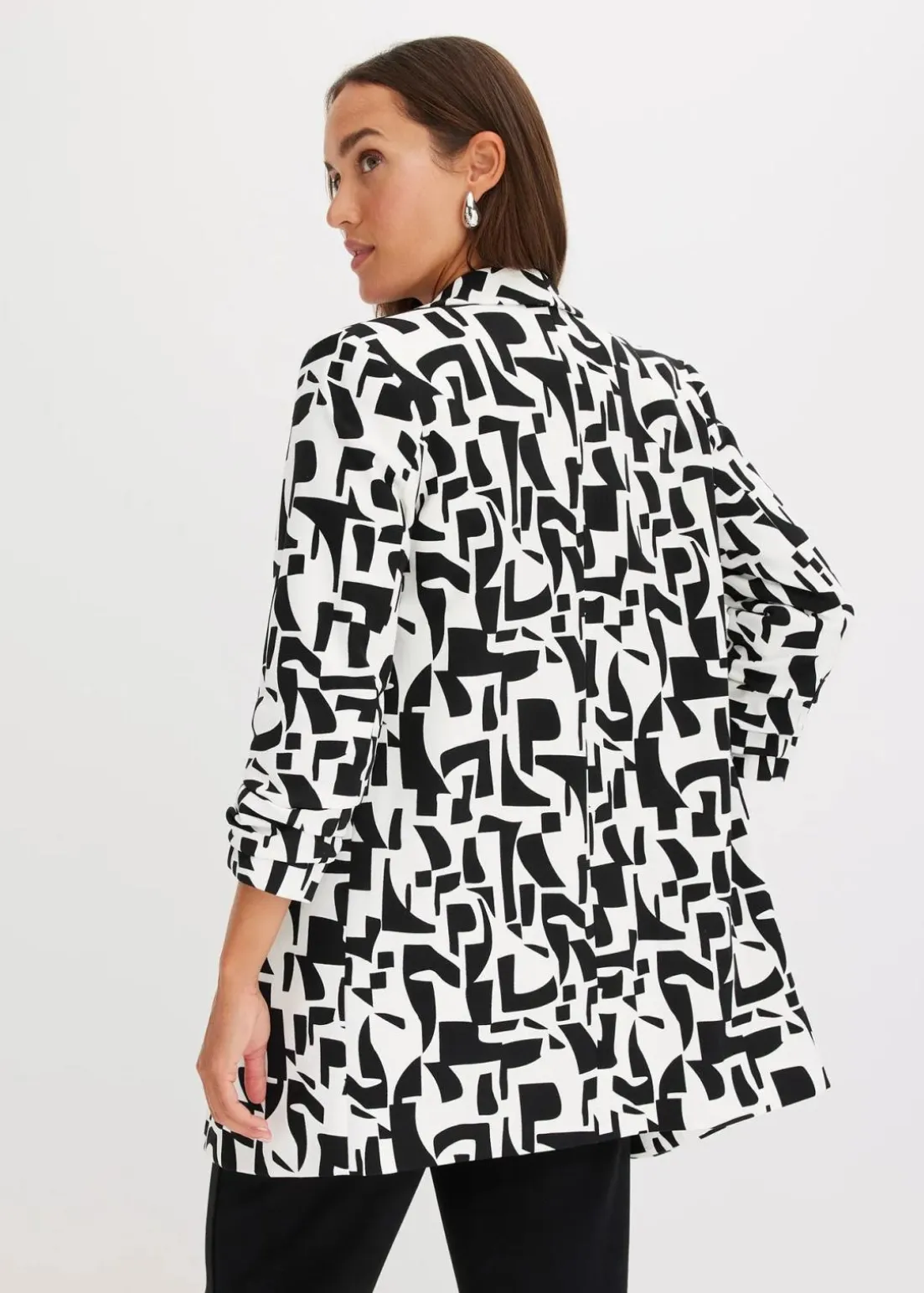 bedruckter Longblazer