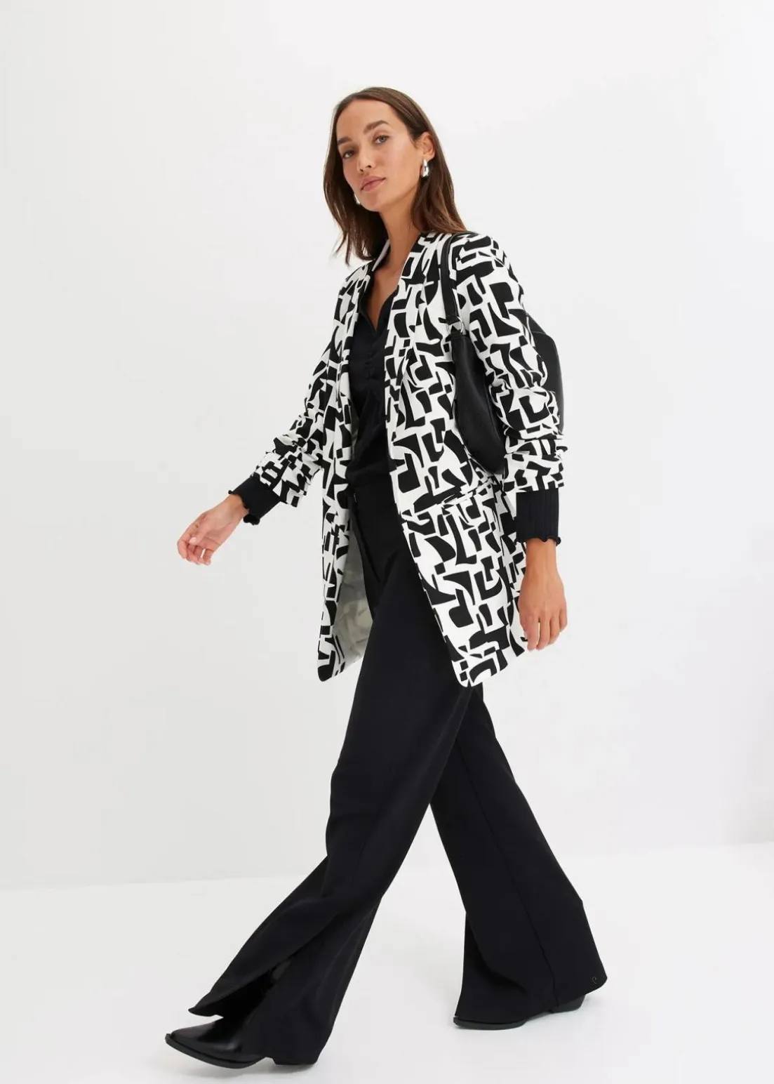 bedruckter Longblazer