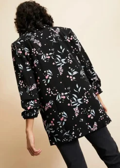 Bedruckter Longblazer