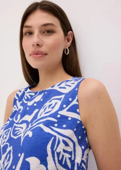 bedrucktes Blusentop