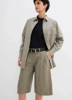 Bermuda aus fließendem Lyocell