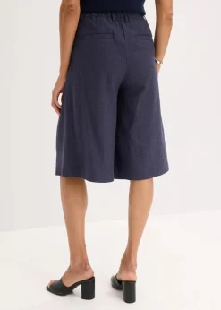 Bermudas mit Bundfalten